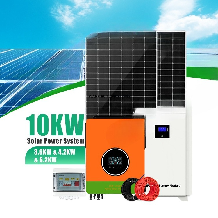 Solar Panel System 10Kw - Sistem Penyimpanan Energi Surya 10KW Harga