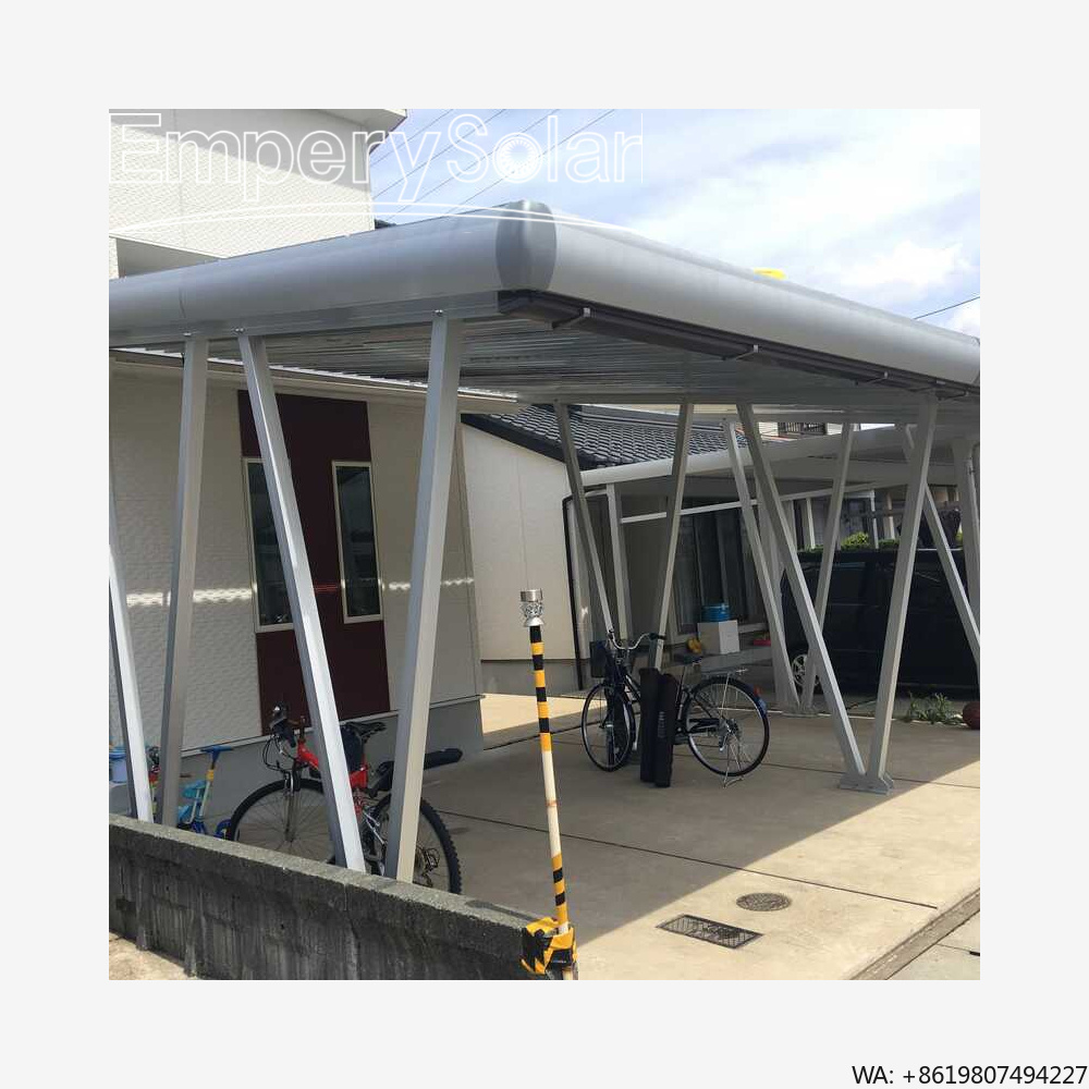 Solar Panel System 10Kw - Rak Parkir Mobil Logam Fotovoltaik 10KW