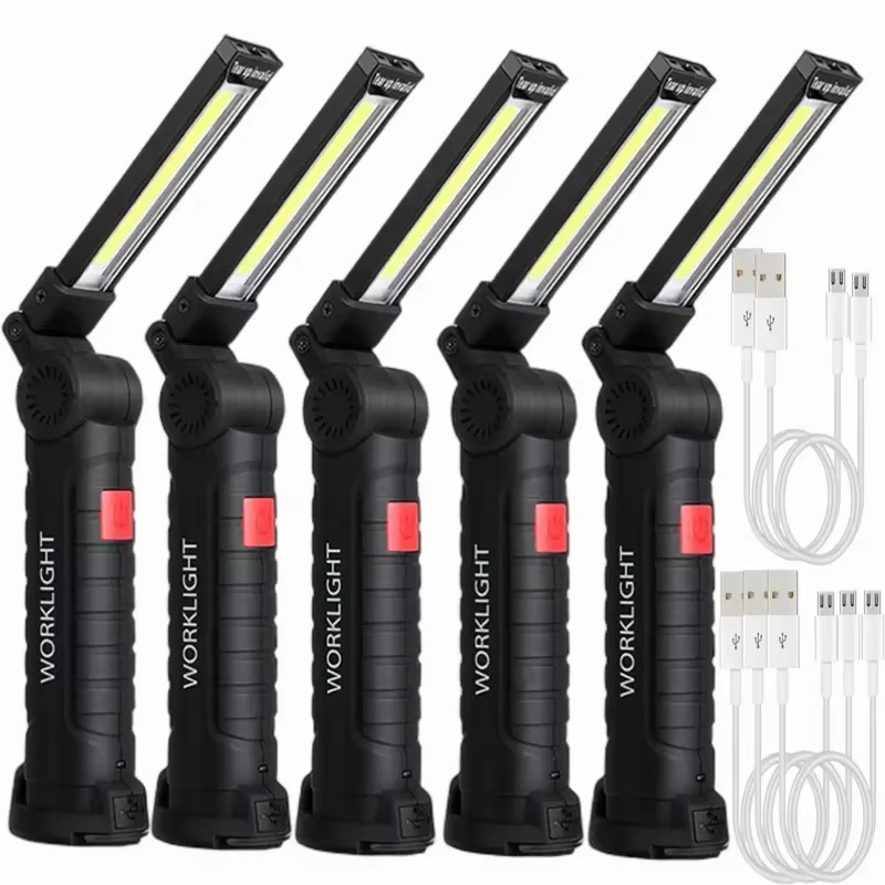 Renewable Energy Battery - Senter LED COB Portabel Lampu Kerja