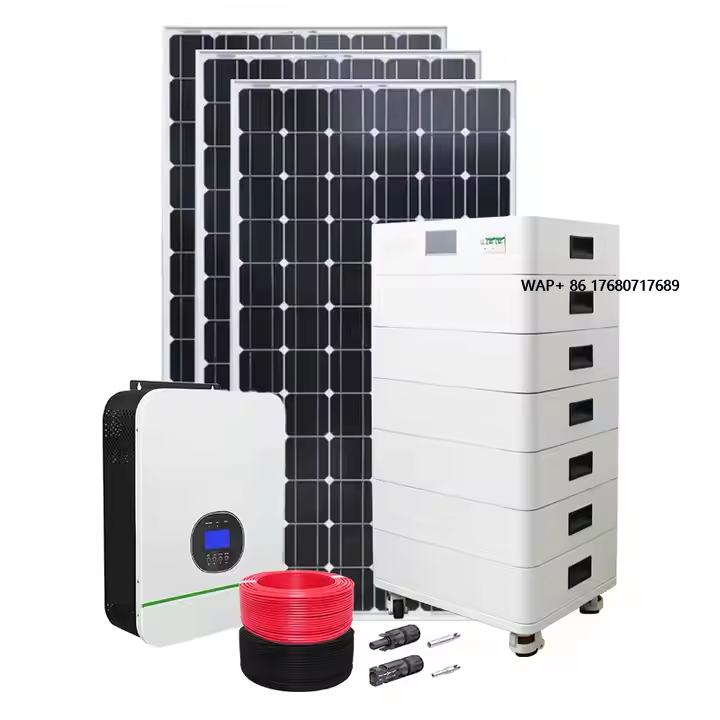 Solar Panel System 10Kw - Panel Surya dengan Baterai dan Inverter