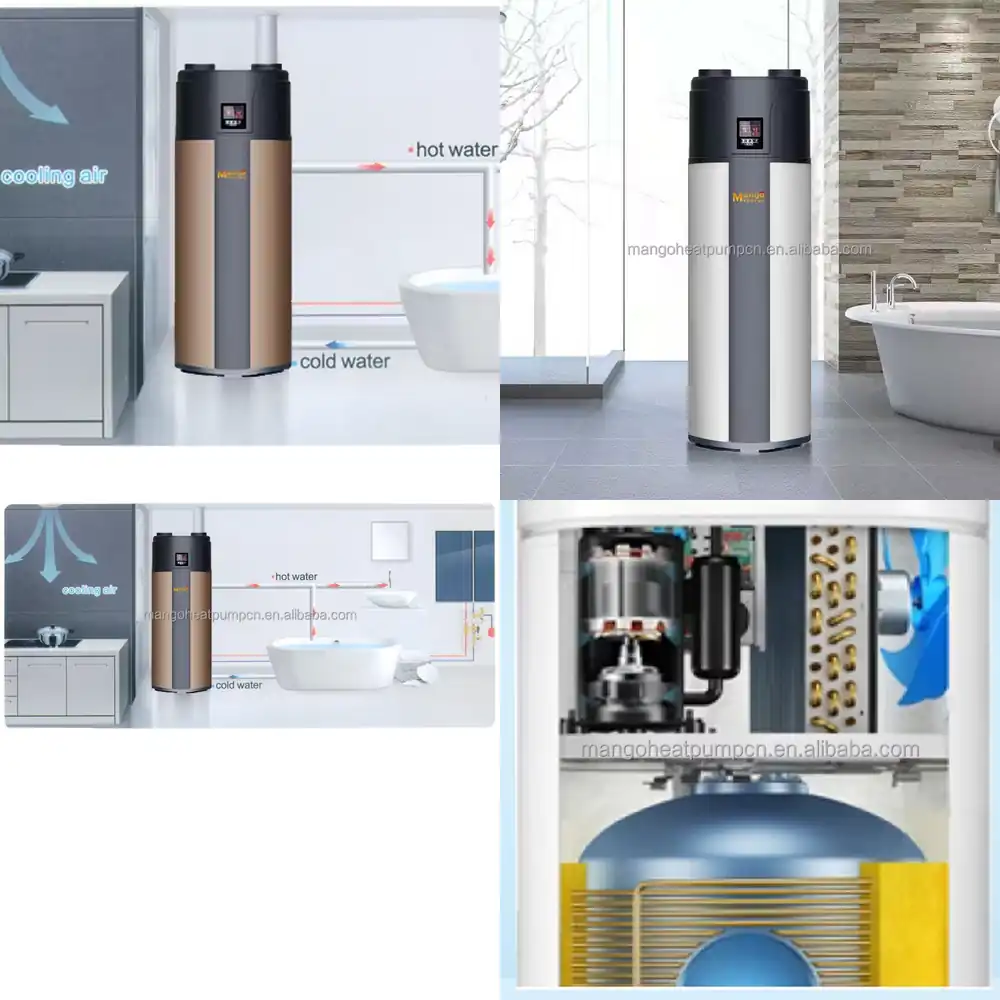 Solar Water Pump - Pemanas Air Panas 300L WiFi 3.5kw