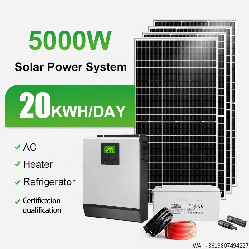 Solar Panel System 10Kw - Sistem Tenaga Surya 5kW 10kW 20kW