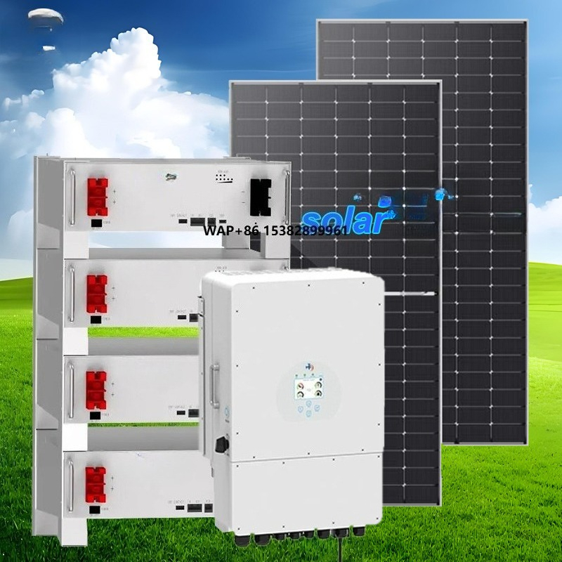 Solar Panel System 10Kw - Sistem Energi Surya Hibrida 12kw Lengkap