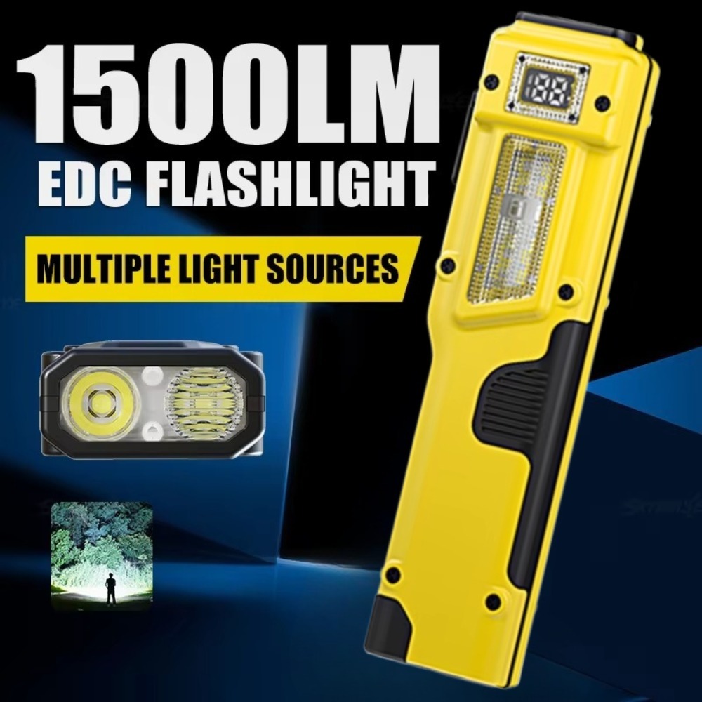 Renewable Energy Battery - Senter LED EDC Ultra Tipis Isi