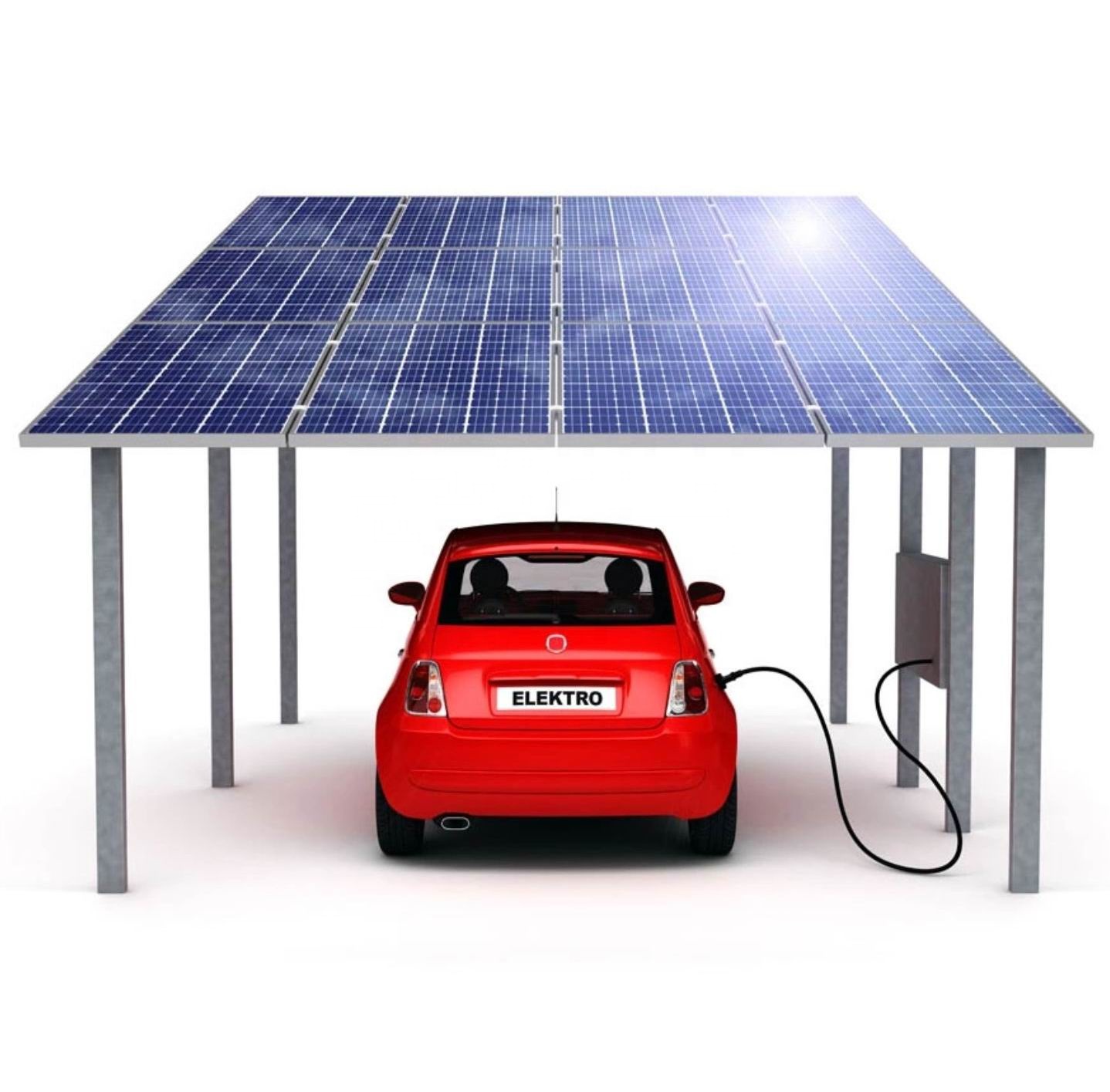 Solar Panel System 10Kw - Sistem Energi Surya Lengkap Carport Panel