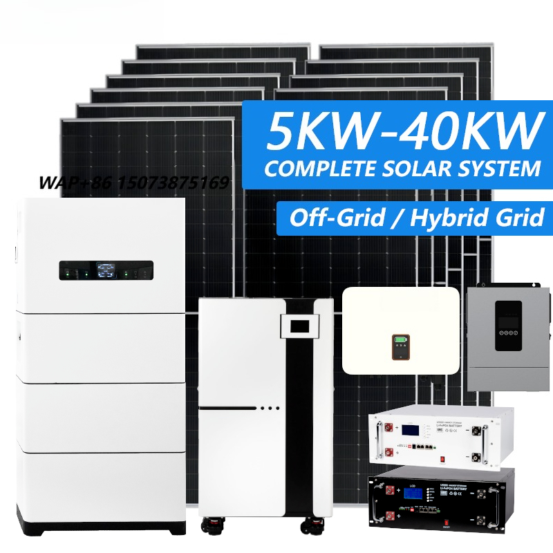 Solar Panel System 10Kw - Sistem Kit Surya Hybrid Off Grid