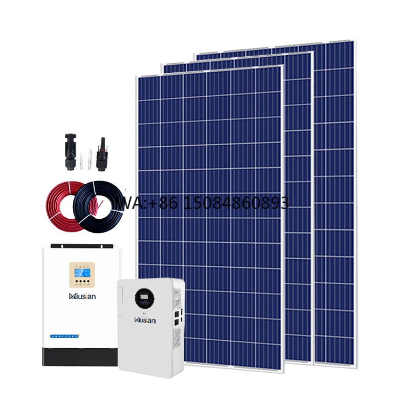 Solar Panel System 10Kw - Sistem Tenaga Surya Off Grid Set