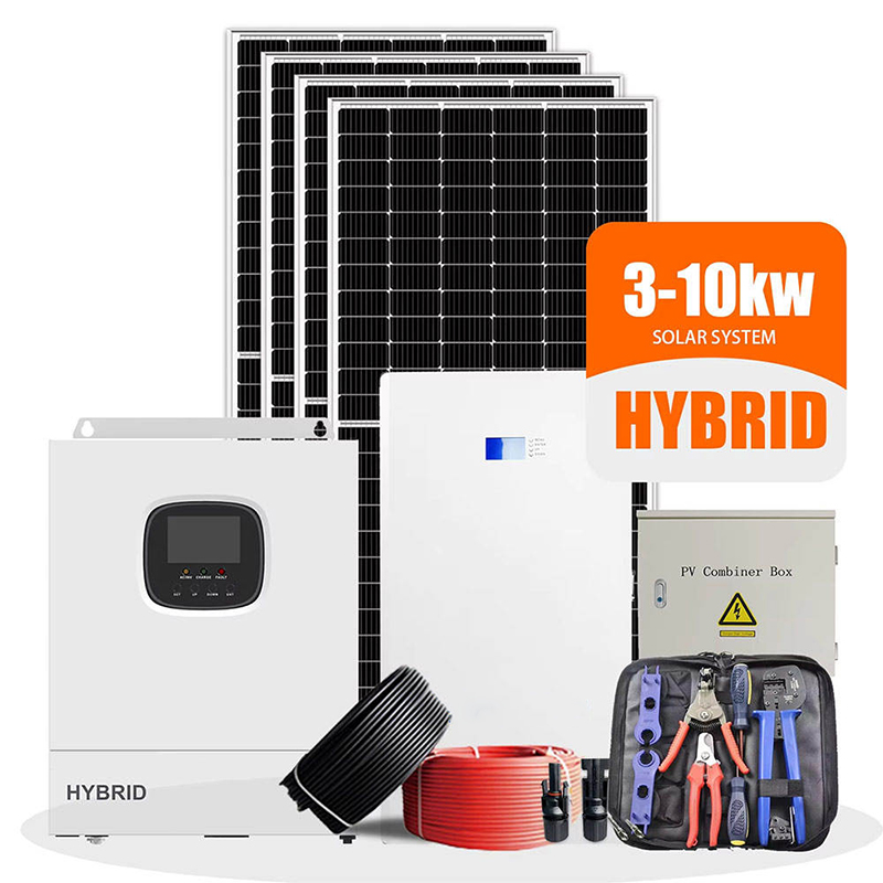 Kit Panel Surya Hibrida 1000W  - Solar Panel System 10Kw ulasan dan harga