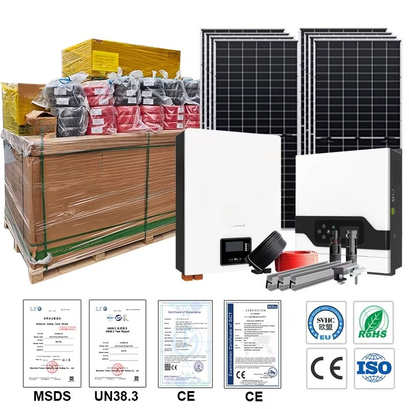 Sistem Tenaga Surya Hibrida Si - Solar Panel System 10Kw ulasan dan harga