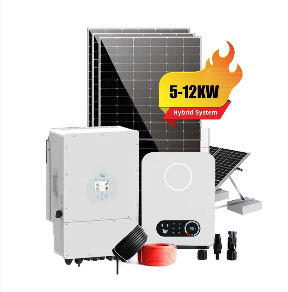 1KW 5KW 10KW Paket Surya Lengk - Solar Panel System 10Kw ulasan dan harga