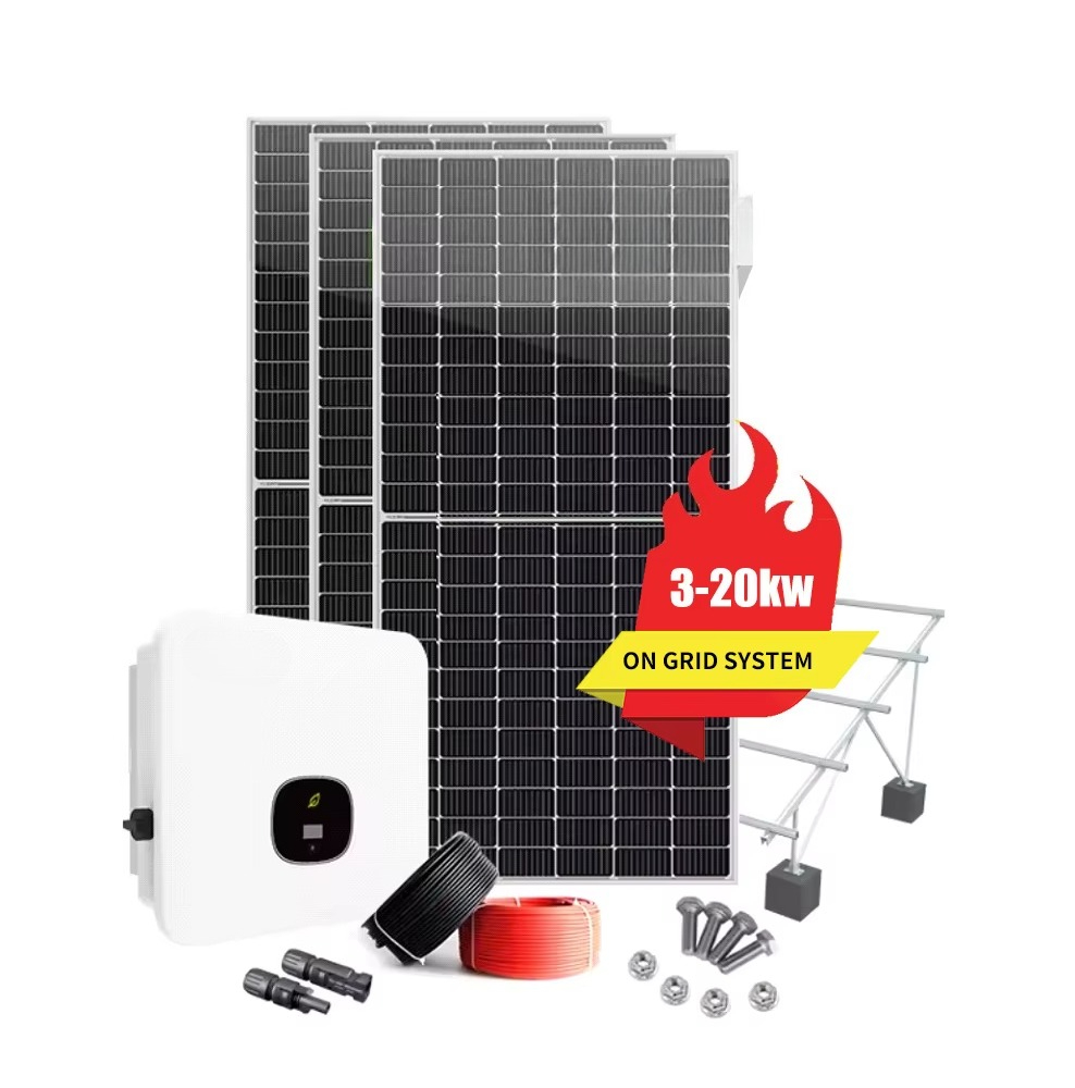 1KW 5KW 10KW Paket Surya Lengk - Solar Panel System 10Kw ulasan dan harga