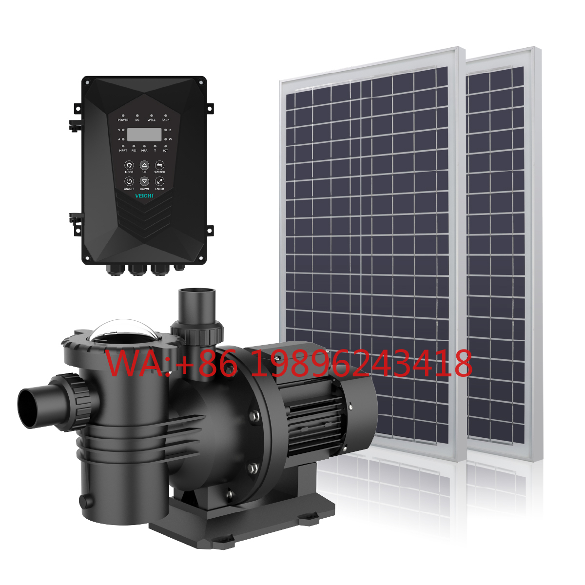 Inverter Tenaga Hibrida AC DC  - Solar Water Pump ulasan dan harga