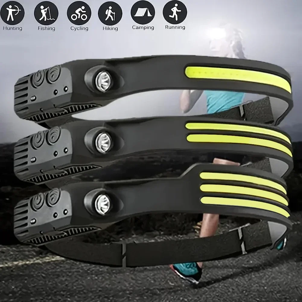 Lampu Kepala Sensor LED dengan - Renewable Energy Battery ulasan dan harga