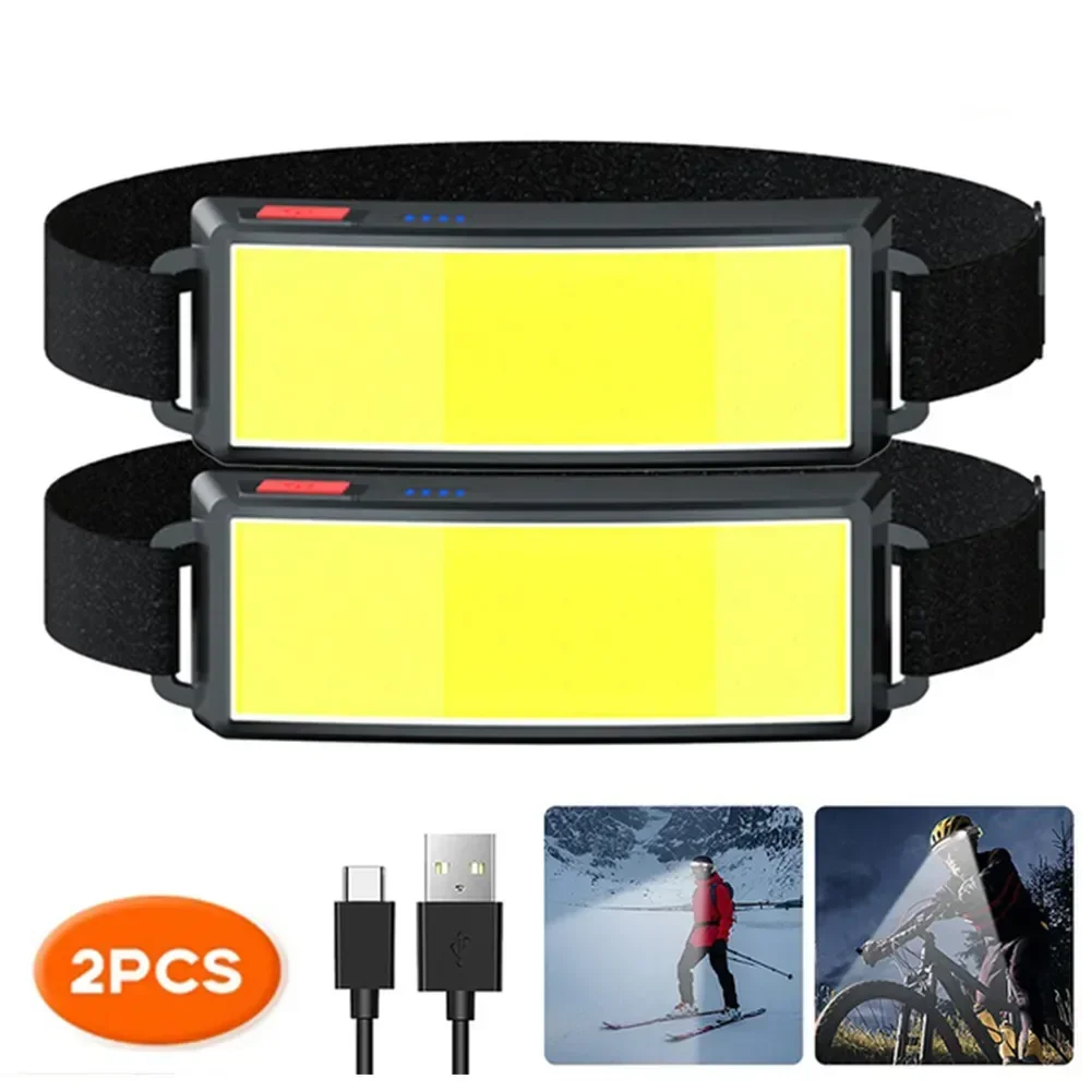 Lampu Depan LED Portabel COB L - Renewable Energy Battery ulasan dan harga