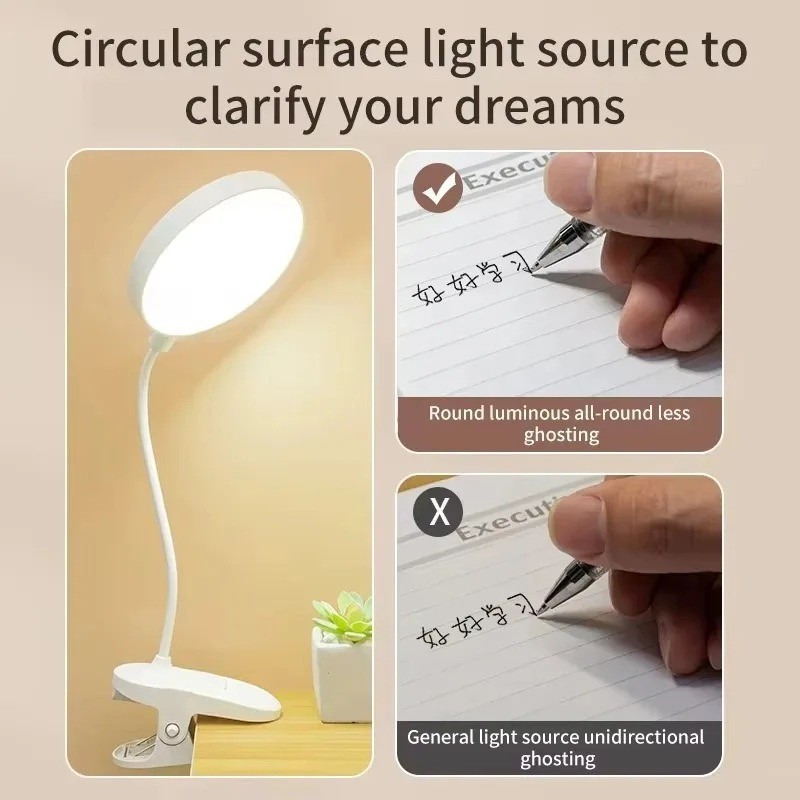 Lampu Meja Jepit USB Portabel  - Renewable Energy Battery ulasan dan harga