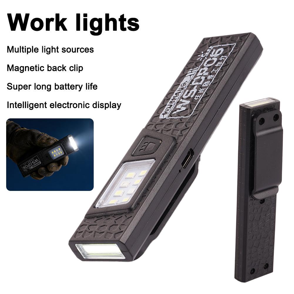 Senter LED Magnetik & Jepit Po - Renewable Energy Battery ulasan dan harga