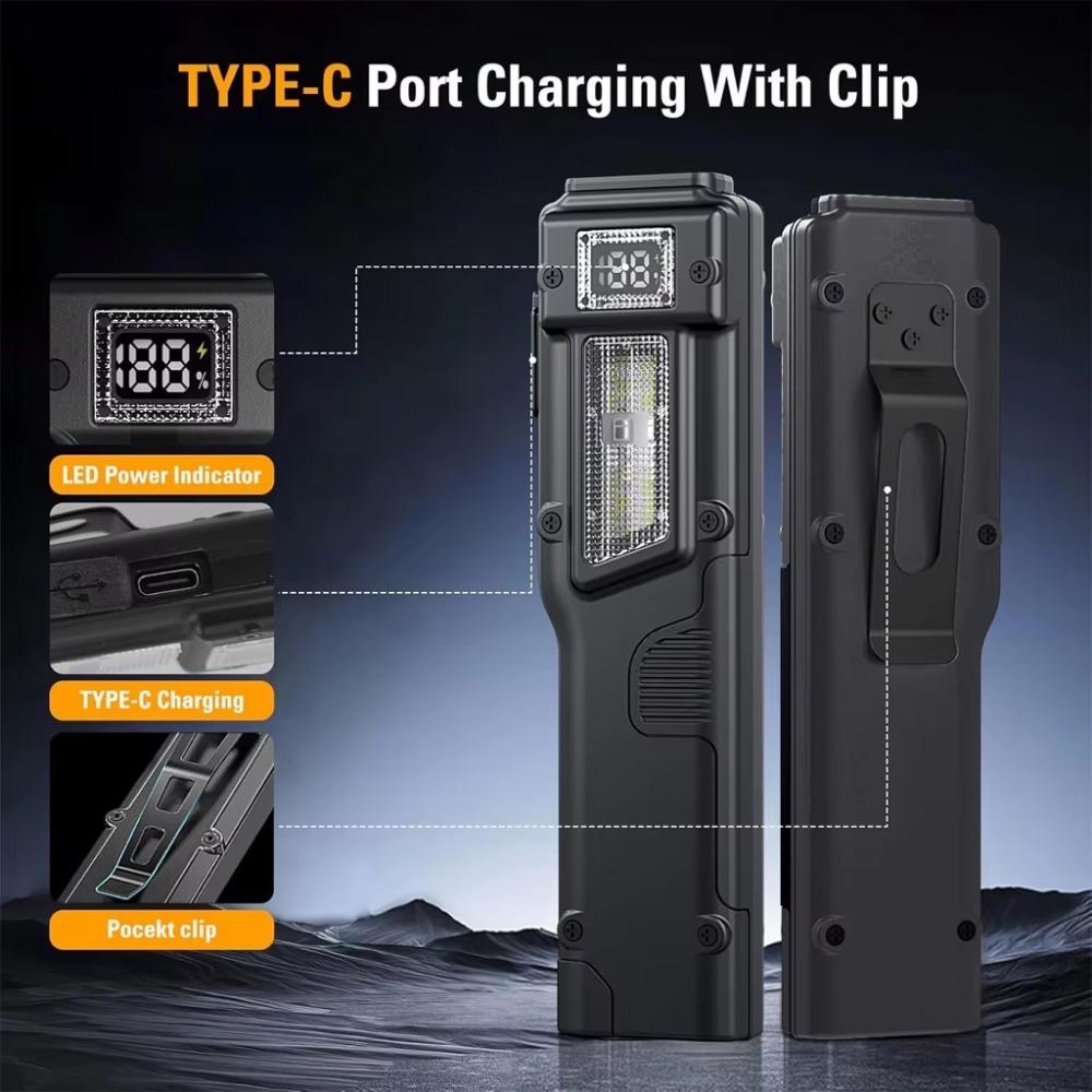 Senter LED EDC Ultra Tipis Isi - Renewable Energy Battery ulasan dan harga