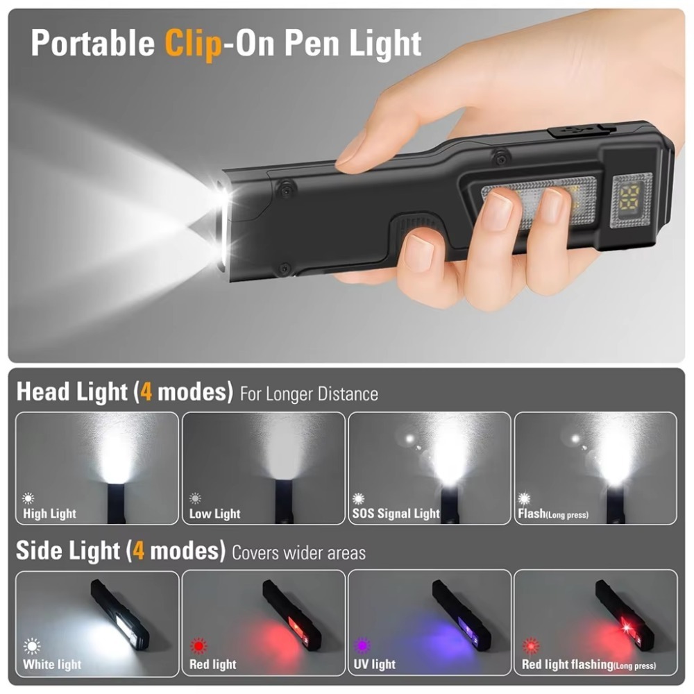 Senter LED EDC Ultra Tipis Isi - Renewable Energy Battery ulasan dan harga